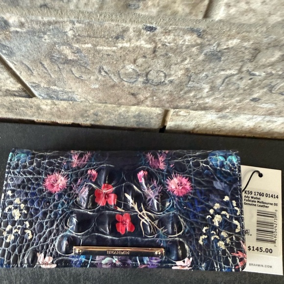 Brahmin Folktale Floral Duxbury Gorgeous Bag and Wallet - Picture 9 of 13